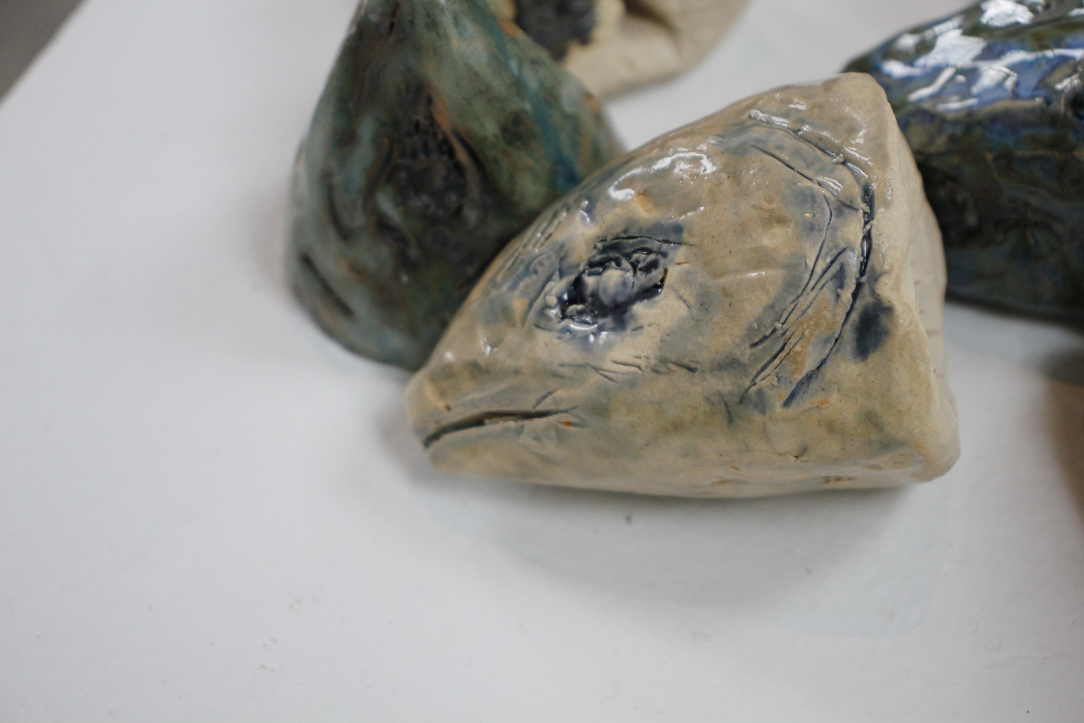 Ceramic Fish Heads